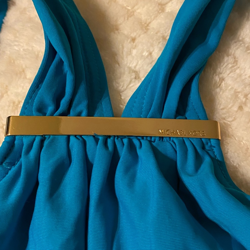 MIchael Kors NWT printed 🩱 bathing suit! Size 14. - Picture 2 of 6